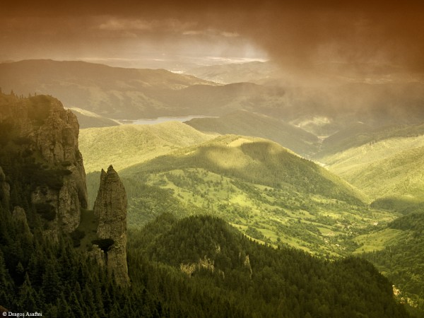 Peisaje de pe Masivul Ceahău
