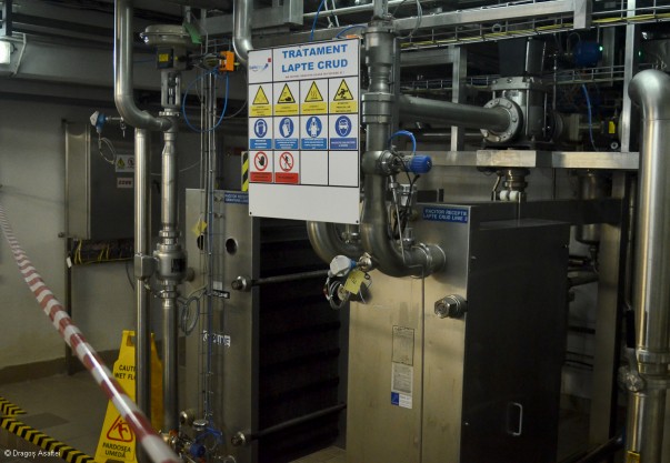 Vizită fabrica Danone - Preluarea laptelui Vizită fabrica Danone - Preluarea laptelui