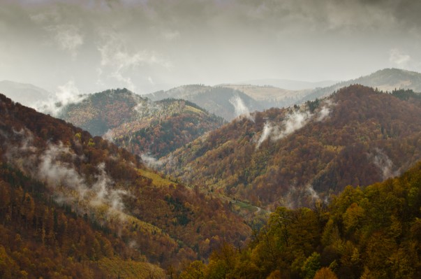 Peisajul apusenilor prin teleobiectiv