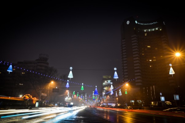 Bucureștiul în lumini de sărbătoare