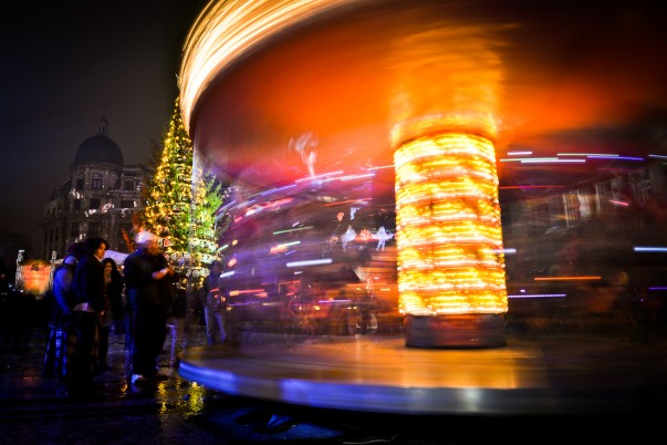 Bucureștiul în lumini de sărbătoare