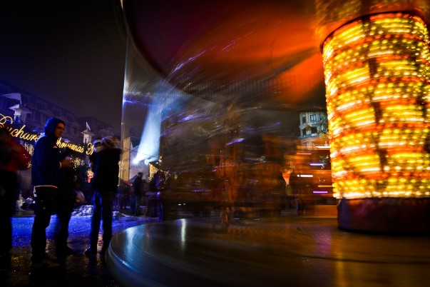 Bucureștiul în lumini de sărbătoare