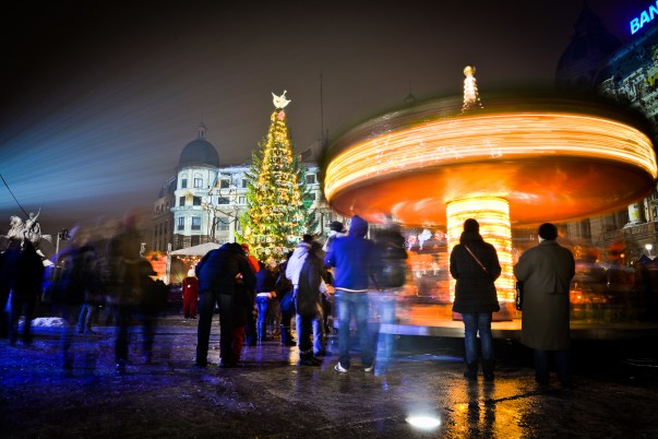 Bucureștiul în lumini de sărbătoare
