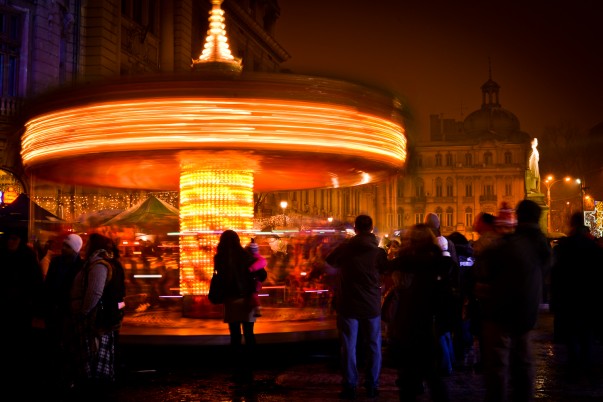 Bucureștiul în lumini de sărbătoare