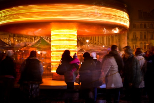 Bucureștiul în lumini de sărbătoare