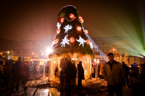 Bucureștiul în lumini de sărbătoare