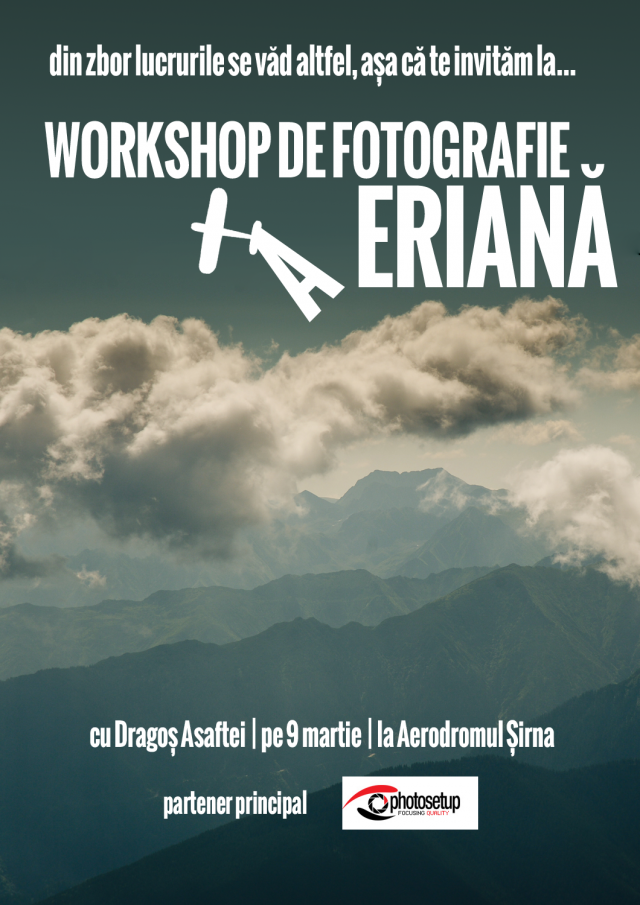 Workshop de Fotografie Aeriană
