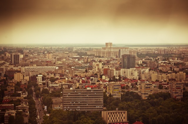 Bucureștiul fotografiat de sus