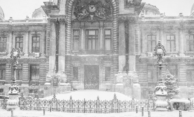 Iarna în București - Primele fotografii 19