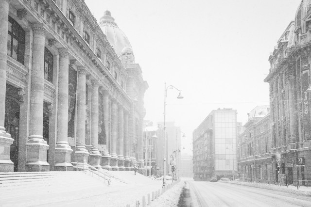 Iarna în București - Primele fotografii 20