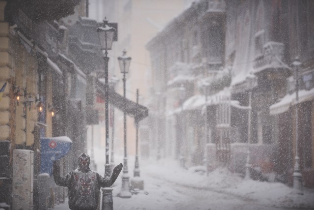 Iarna în București - Primele fotografii 26