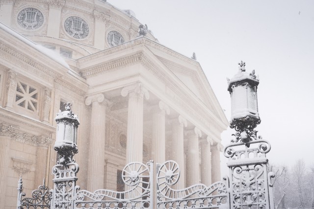 Iarna în București - Primele fotografii 9