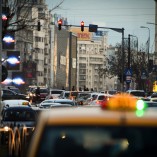 Bucureștiul spre sfârșitul unei zile