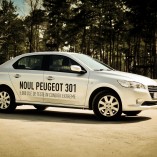 Noul Peugeot 301 în Rezervația Comana